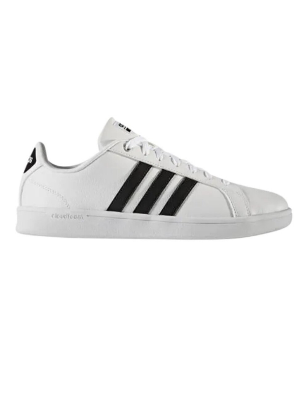 Adidas Cloudfoam Advantage Sneakers - Size 10 Mens - White / Black